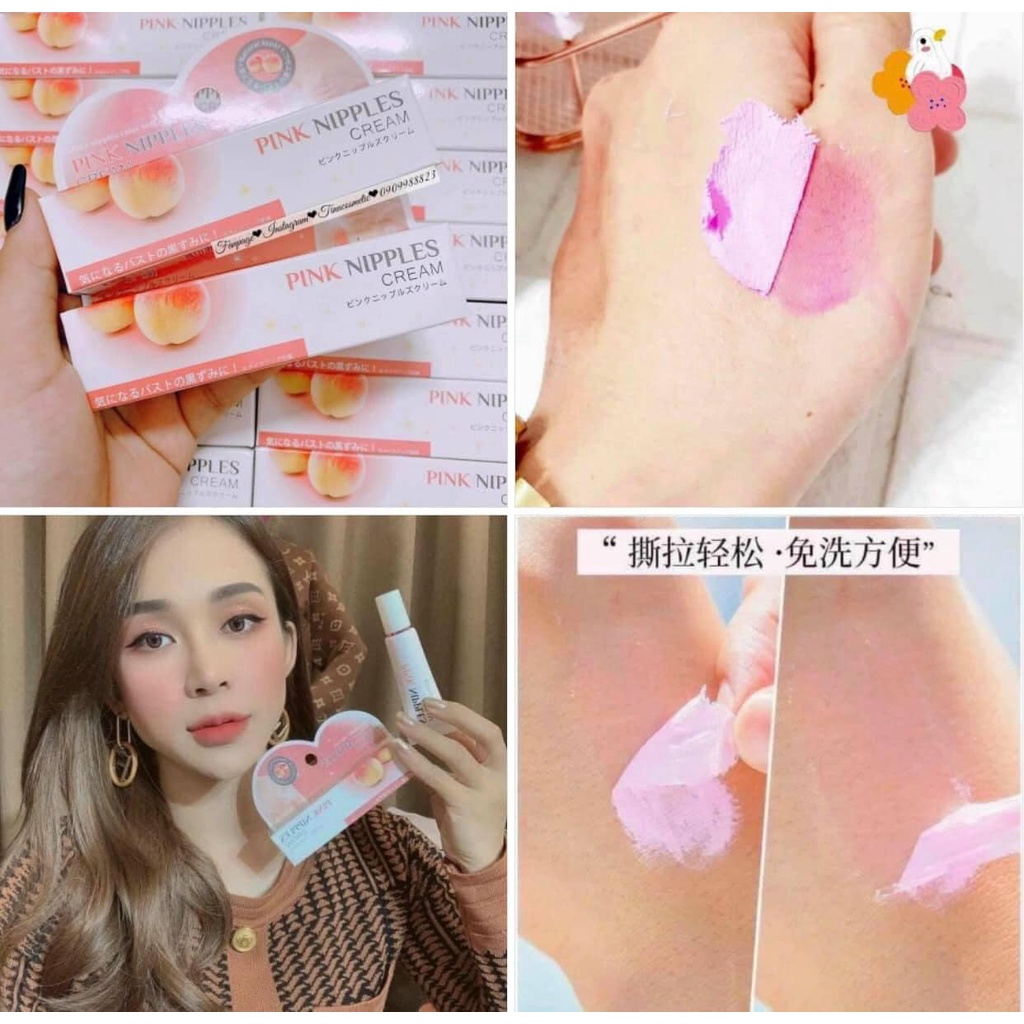 Kem làm hồng nhũ hoa Kem Núm Vú Hồng Nhật Bản 20g - Hàng Nhật Giá Gốc