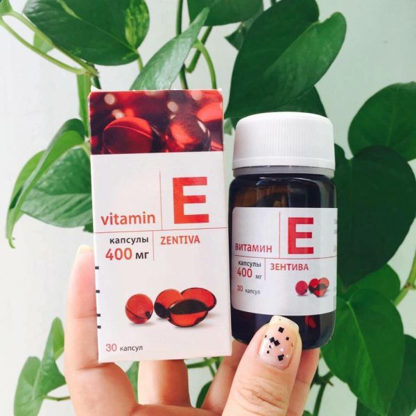 Vitamin E Zentiva 400mg của Nga