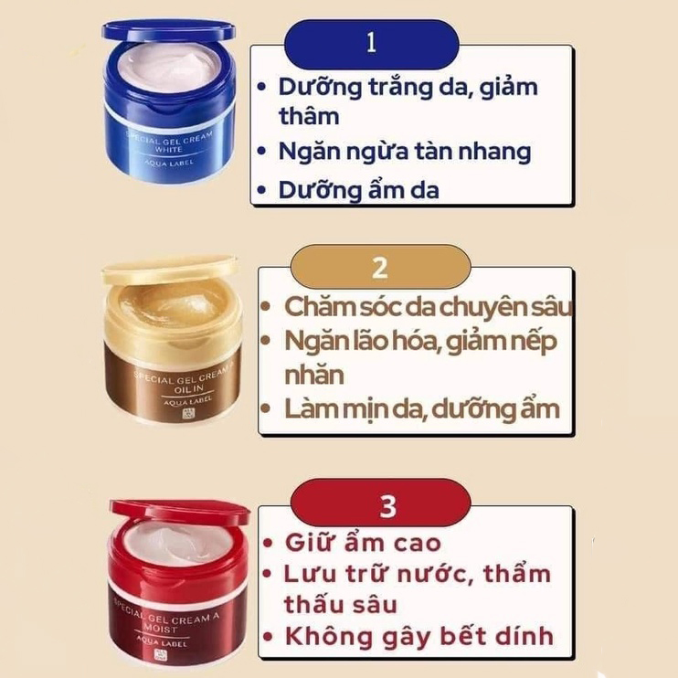 Kem Dưỡng Da 5 trong 1 Shiseido Aqualabel Nhật Bản 90g - Hàng Nhật Giá Gốc